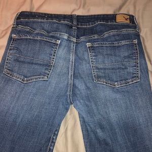 American Eagle Straight Leg Jeans- size 8